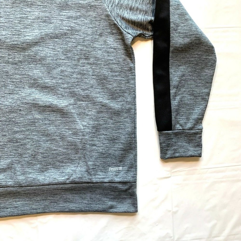 NWT Spyder Active Hoodie Sweatshirt Pullover Mens Large ProWEB Zip Fleece‎ Lined - Picture 9 of 12